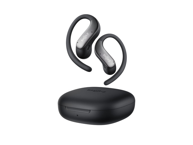 OpenFit Air 2, Open Earbuds, Black, Water Resistant, Secure Earhooks Hooked on comfort; Natural sound; Open-ear awareness; AI call clarity; IP55;...