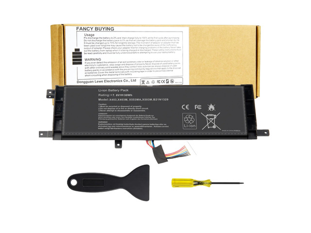 New B21N1329 Laptop Battery for Asus X403 X403M X403MA X503M X502CA X453 X453M X453MA X553 X553M X553MA - 7.6V 30Wh