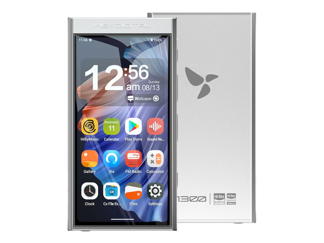 Digital M300 Android MP3 Player with Bluetooth and WiFi Streaming Player Android 13 Snapdragon 665 HiFi Audio (PCM/DSD) FM Radio Speaker...