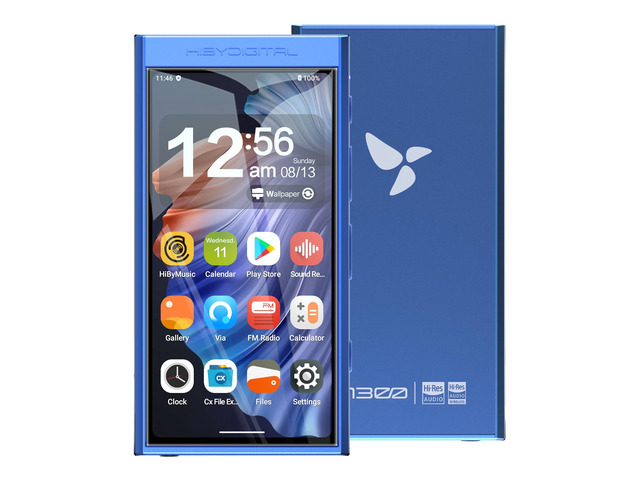 Digital M300 Android MP3 Player with Bluetooth and WiFi Streaming Player Android 13 Snapdragon 665 HiFi Audio (PCM/DSD) FM Radio Speaker...