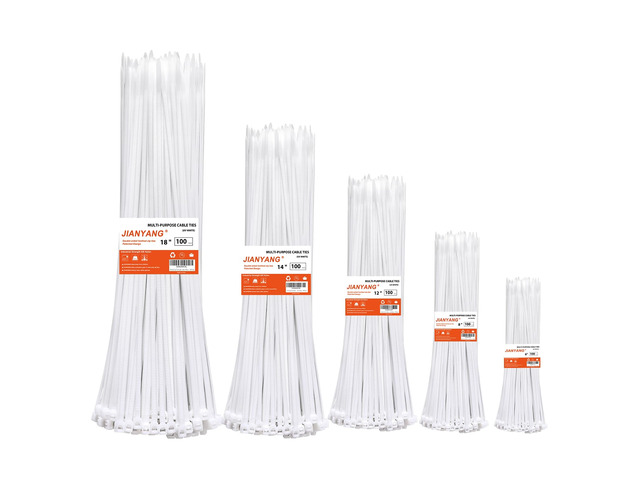 Zip Ties Assorted Size,500 Pack,6+8+12+14+18 Inch Double Sided Toothed,120 LBS Tensile Strength Heavy Duty Cable Wire Ties Self-Locking Adjustable...