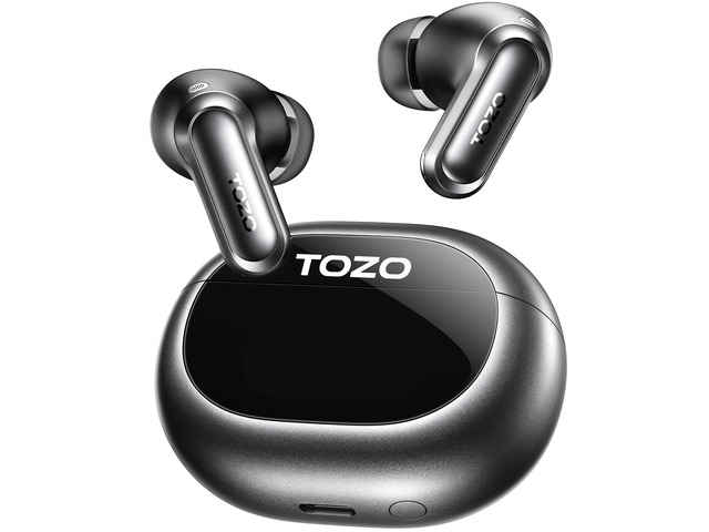 NC20 Active Noise Cancelling Wireless Earbuds LDAC Hi-Res Bluetooth 6 Mics AI Call Ear Buds 80H Playtime, Dual Pairing, 32 EQ via App, IPX8...
