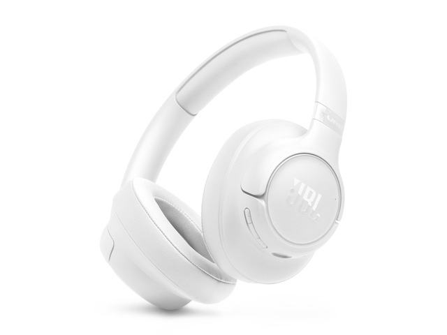 Tune 730BT - Wireless Over-Ear Headphones - White Pure Bass Sound, Customize your sound with the Headphones App, 2 beamforming mics for perfect calls