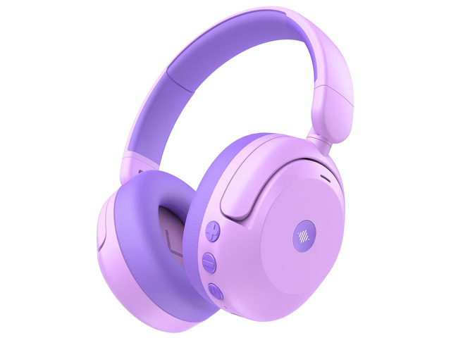 BTH20 Active Noise Cancelling Headphones for Kids Toddler Travel SafeSound Tech3.1, 60H Play Time, USB C AUX Cable, Award-Winning Kids Bluetooth...