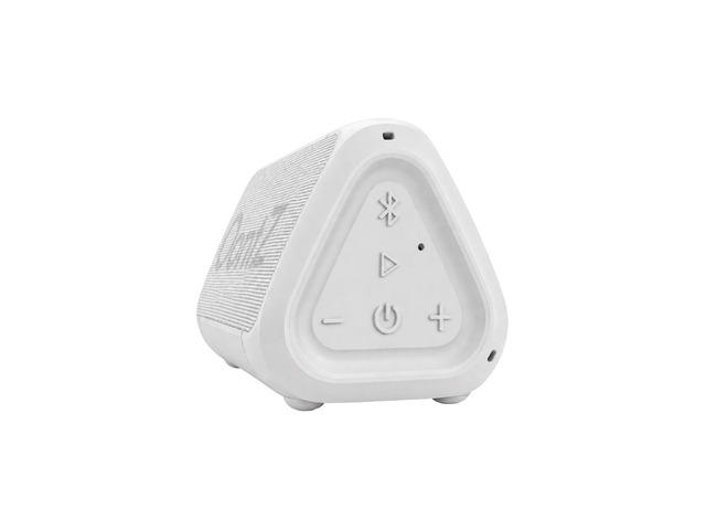 OontZ Angle Solo Compact Bluetooth Speaker, 14-Hour Playtime, White Compact 5W Bluetooth speaker with clear sound, 100-ft range, IPX5, mic, AUX...