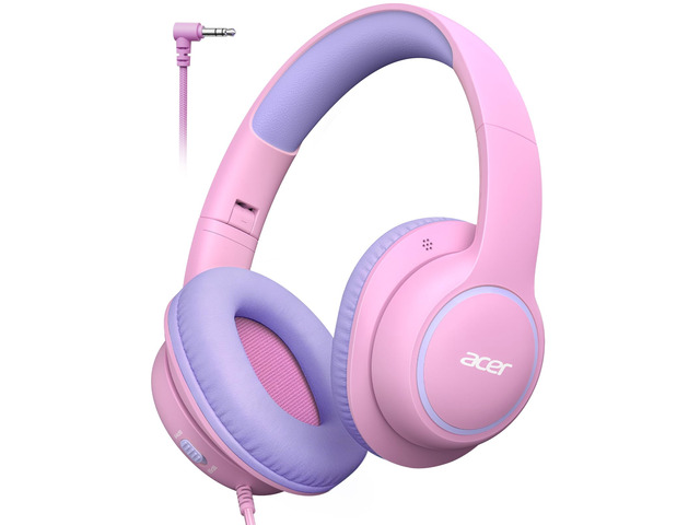 OHW328 Kids Headphones Wired for School - Over Ear Design 85/94dB Safe Volume, 3.5mm Jack Foldable Headphones for Kids Boys Girls Classroom Yoto...