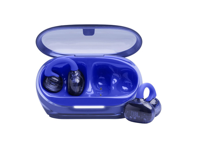 Soundgear Clips Open Ear Headphones for Situational Awareness - Blue