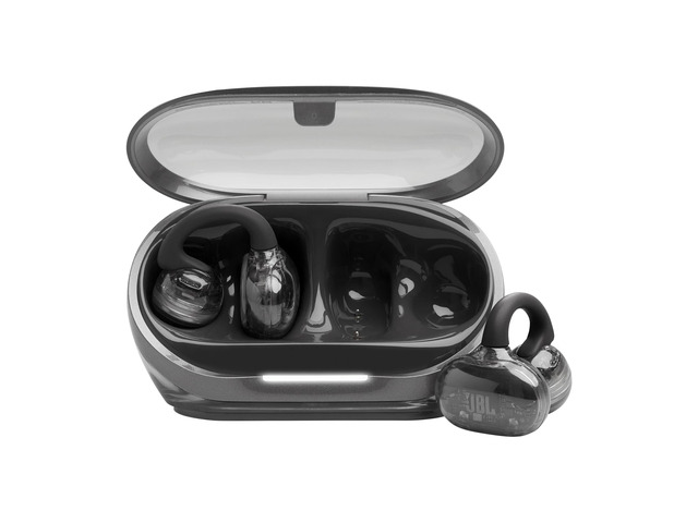 Soundgear Clips Open Ear Headphones for Situational Awareness - Black