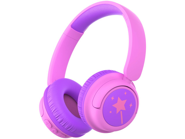 BTH22 Kids Bluetooth Headphones for Toddler Travel, 60H Play Time SafeSound Tech3.0, Stereo Sound, USB C Fast Charging, AUX Cable, Kids Wireless...