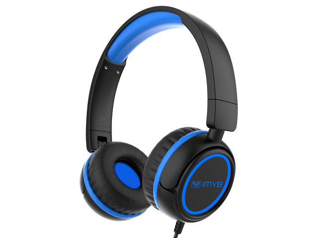 V1 Kids Headphones, Wired Stereo Foldable Tangle-Free 3.5mm Adjustable On-Ear Headphones for Kids for...