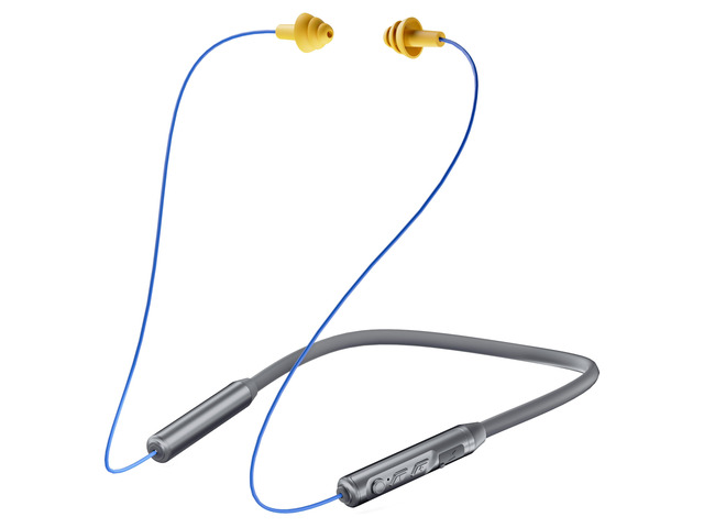 Bluetooth Earplug Headphones, Neckband Wireless Earbuds earplugs-29db Noise Reduction isolating in-Ear earplug Earphones with Controls,IPX5...