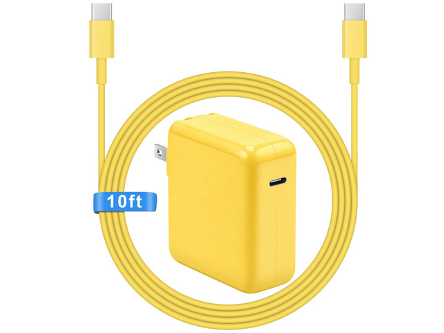 10FT Mac Book Pro Air Charger, Long Type C Charging Cable with 96W 87W 61W USB Type C(USB-C) Fast Power Adapter, Compatible with MacBook Air Pro...