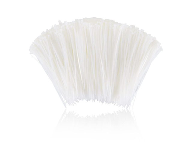 Clear Zip Ties Heavy Duty 12 inch, 1000 Pack, 50LB, White Zipties 1000 Pack Premium Nylon UV Resistant Weatherproof Heavy Duty
