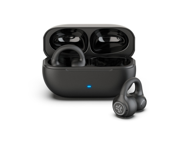 Flex, Open Ear Earbuds, Clip On Wireless Bluetooth Earbuds, Open Ear Headphones, Black