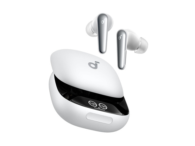 Liberty 4 Pro by Anker Noise Cancelling Wireless Earbuds 7-Sensor and Real-Time Adaptive Noise Cancelling, 2× Faster Charging, Studio-Level Hi-Fi...
