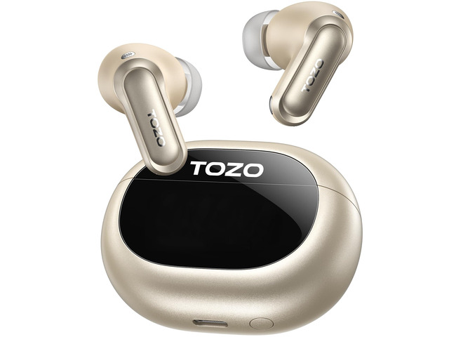 NC20 Active Noise Cancelling Wireless Earbuds LDAC Hi-Res Bluetooth 6 Mics AI Call Ear Buds 80H Playtime, Dual Pairing, 32 EQ via App, IPX8...