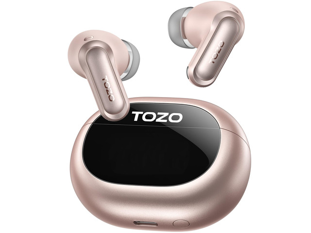 NC20 Active Noise Cancelling Wireless Earbuds LDAC Hi-Res Bluetooth 6 Mics AI Call Ear Buds 80H Playtime, Dual Pairing, 32 EQ via App, IPX8...