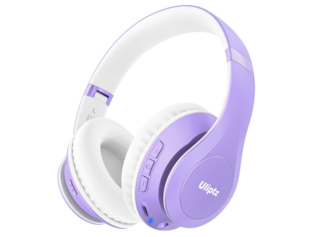 Bluetooth Headphones Over Ear, Wireless HiFi Stereo Foldable Headset 65H Playtime, Bluetooth 6.0, 6 EQ Modes, Built-in Mic, Deep Bass Stereo,...