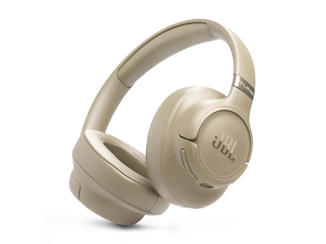 Tune 780NC - Wireless Over-Ear Noise Cancelling Headphones - Beige Hi-Res Pure Bass Sound plus Spatial Sound, Adaptive Noise Cancelling, & Up to 76...