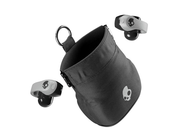 Push 720 Open Wireless Open-Ear Bluetooth Earbuds - Chrome Waterproof, Clip-On Lightweight Design, 30 Hours Battery, Wireless Charging Pouch,...