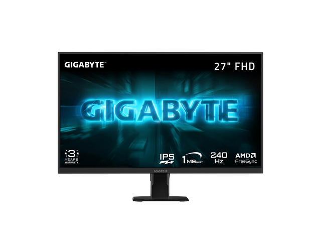GS27F2 27' SuperSpeed IPS FHD AMD Freesync Premium Gaming Monitor Black, FHD 1920x1080, 240Hz, 1ms MPRT, 115% sRGB Color Gamut, HDMI, DP, AMD...