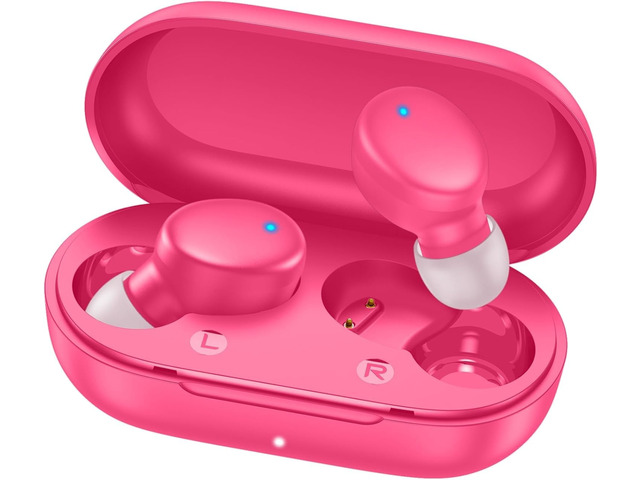 Mini Wireless Earbuds Bluetooth 5.3 in Ear Headphones Headsets Light Weight,60Hrs Playtime Ear Buds with Charging Case,Smart Touch Control,Premium...