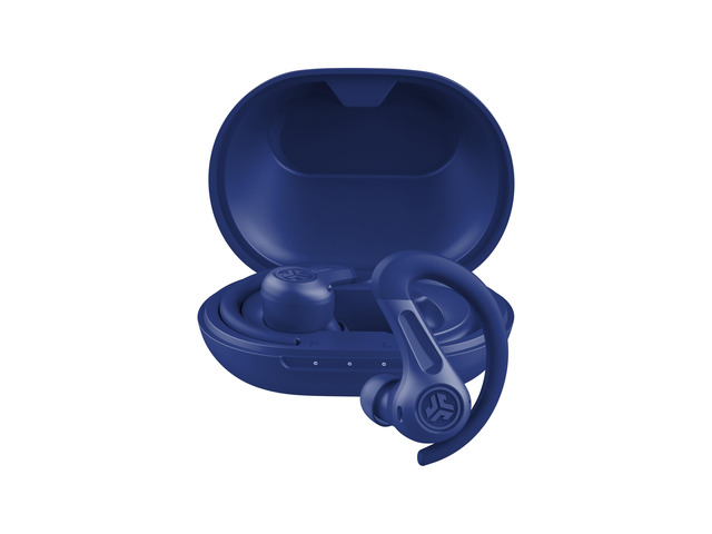 JBuds Sport ANC 4, True Wireless Earbuds, Active Noise Cancelling, Bluetooth, Multipoint Connect, Cobalt Blue