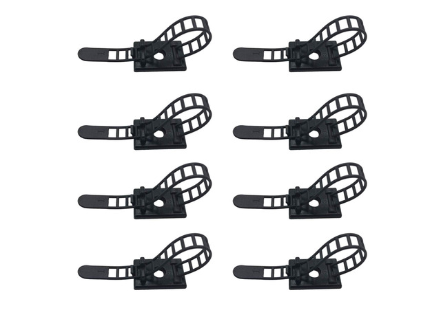 1000 Pieces Cable Management Desk Cord Organizer Cable Ties Wire Fasteners Clips