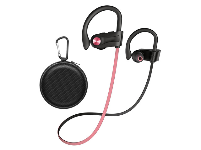 Wireless Bluetooth 5.3 Wireless Headphones with 16Hrs Long Playtime Stereo IPX7 Waterproof in-Ear Earphones, Noise Cancelling Headphones for...