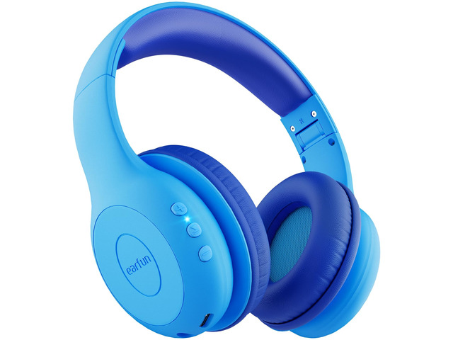 K2 Kids Bluetooth Headphones for School, Kids Headphones with Mic Volume Limited, 40H Playtime, Built-in Mic, Stereo Sound, Foldable Over-Ear...