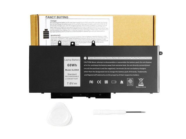 68W GJKNX Laptop Battery for Dell Latitude 5480 5580 5280 5288 5290 5488 5490 5491 5495 5590 5591 E5480 E5580 E5490 E5590 Precision 15 3520 3530...