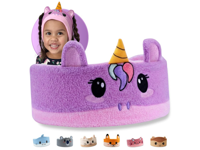 3.0 - Original Toddler Headphones, Kids Headband Headphones - Bluetooth Wireless Headband - Comfortable Headphones for Plane - Safe Volume Limit -...