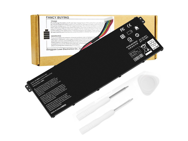 AC14B8K Laptop Battery for Acer Aspire R3-131T R5-471T R5-571T R5-571TG E3-111 E3-112 ES1-511 ES1-512 ES1-531 ES1-520 ES1-111M R7-371T R7-372T...