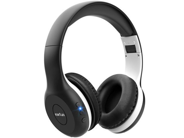 K2 Kids Bluetooth Headphones for School, Kids Headphones with Mic Volume Limited, 40H Playtime, Built-in Mic, Stereo Sound, Foldable Over-Ear...