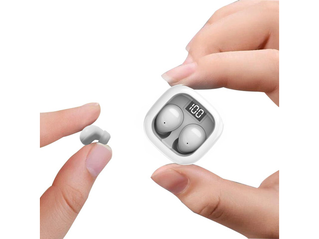 Smallest Invisible Mini Earbuds Wireless Bluetooth, Low Profile Micro Tiny Discreet Hidden Earbuds for Work, Small Headphones, Invisible Sleep...
