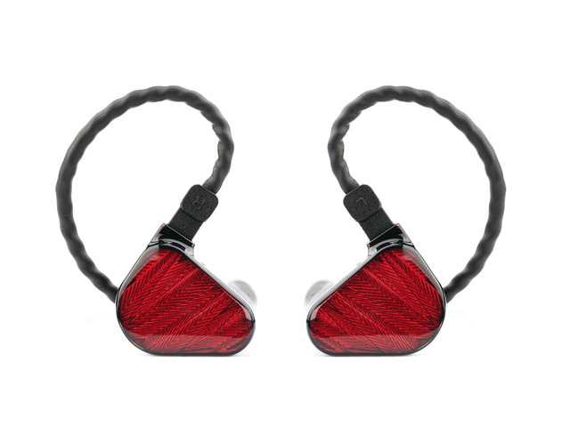 x Crinacle Zero: RED Dual Dynamic Drivers in-Ear Headphone Gaming Earbuds HiFi Wired Earbuds