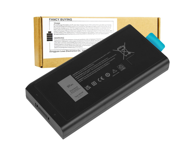 97Wh X8VWF CJ2K1 4XKN5 DKNKD Laptop Battery for Dell Latitude 14 Rugged 5404 5414 E5404 Extreme 7404 7414 E7404 Series P45G P45G001 P45G002 P46G...