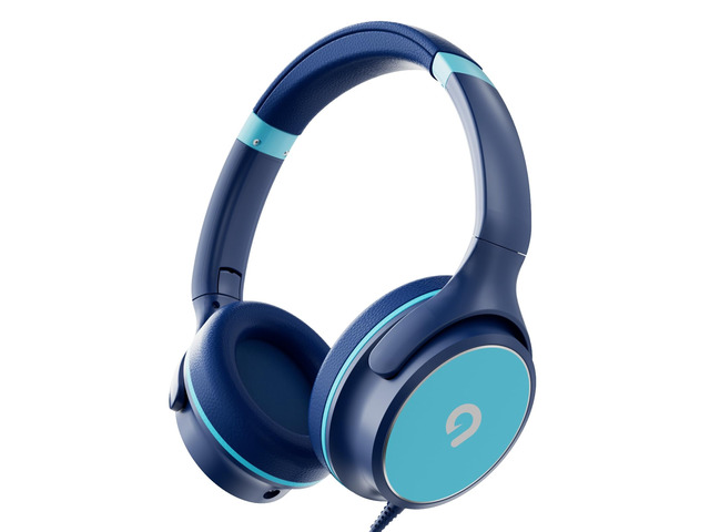 Kids Headphones with Safe 85dB/94dB Volume Limiter for Child/Teens, Foldable HD Stereo Sound Headset for Kindle Kids/fire Tablet/iPad/Laptop,...
