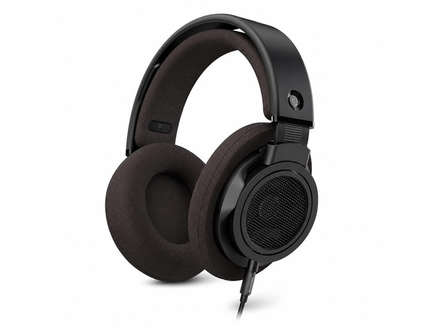 Open-Back Stereo Headphones, 50mm Neodymium Drivers, Hi-Fi Studio Monitor Headphones with Wide Soundstage, Over-Ear Audiophile Professional Grade,...