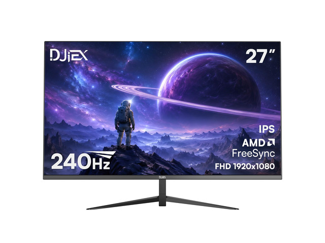 27 Inch Gaming Computer Monitor 240Hz FHD 1080P, 99% sRGB, 1ms MPRT IPS, 300cd/m², AMD FreeSync, Crosshair & Eye-Care Tech, HDMI 2.0, DP 1.4,...