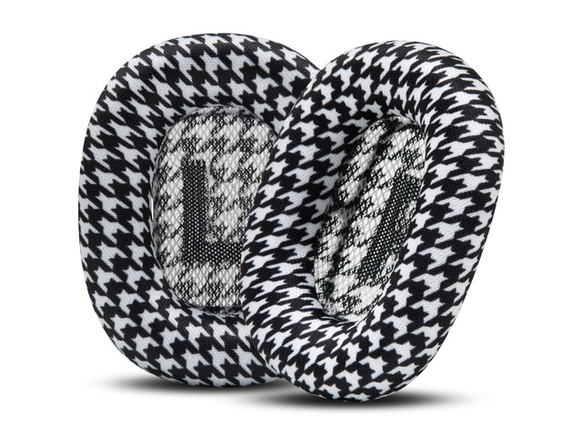 PadZ Max - Ear Cushions for AirPods Max 1 & 2 Made by Wicked Cushions Soft Fabric, Enhanced Comfort & Unique Style Houndstooth