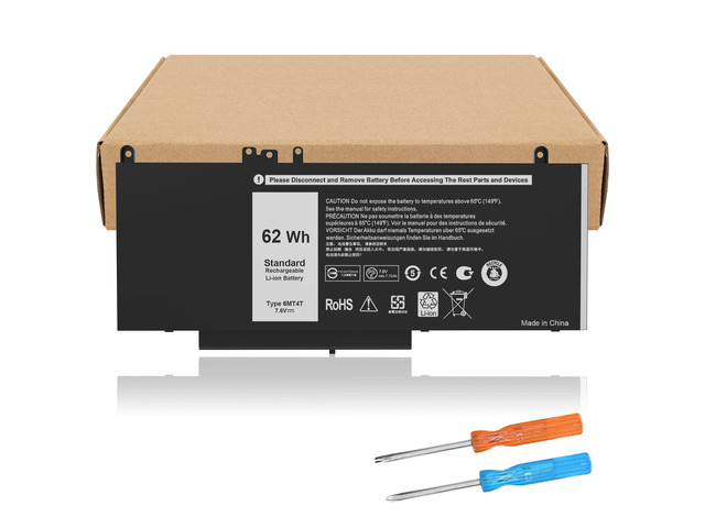 E5470 E5570 6MT4T Battery Compatible with Dell Latitude 14 E5470 15 E5570 Precision 15 3510 M3510 Series Notebook Replacement for V69Y TXF9M 79VRK...