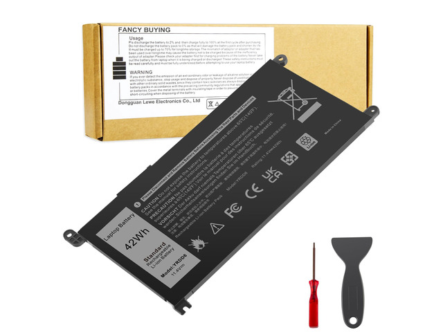 YRDD6 Battery for Dell Inspiron 5591 7586 5491 5481 5482 5485 3310 2-in-1 15 3582 3583 3593 3584 5590 5593 5594 5585 5598 14 3493 5493 5480 3793...