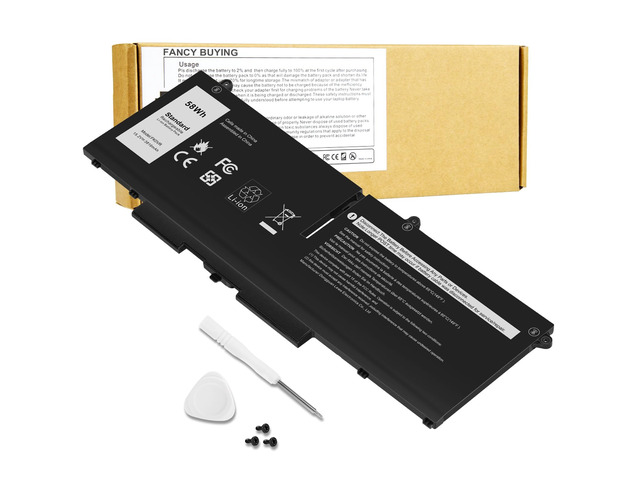 FK0VR 07KRV Laptop Battery for Dell Latitude 5330 5430 5530 7330 7430 7530 2-in-1 Precision 3570 P133G P134G P135G P136G P138G P139G FKOVR 8H6WD...