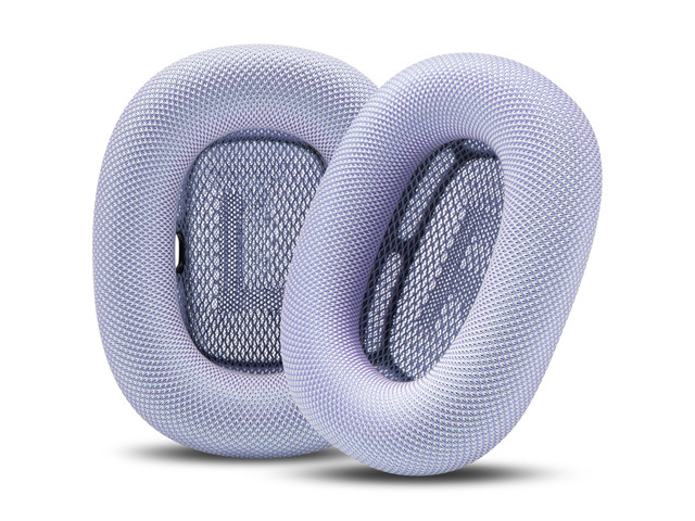 PadZ Max - Ear Cushions for AirPods Max 1 & 2 Made by Wicked Cushions Soft Fabric, Enhanced Comfort & Unique Style Purple