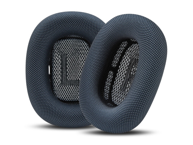 PadZ Max - Ear Cushions for AirPods Max 1 & 2 Made by Wicked Cushions Soft Fabric, Enhanced Comfort & Unique Style Midnight
