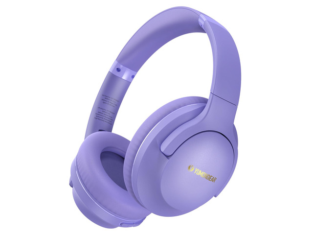 Wireless Headphones Over Ear, 80H Playtime, HiFi Stereo, 3EQ Mode Soft Memory Foam Earpads, Foldable Bluetooth Headphones, Bluetooth 5.4, ENC Mic,...