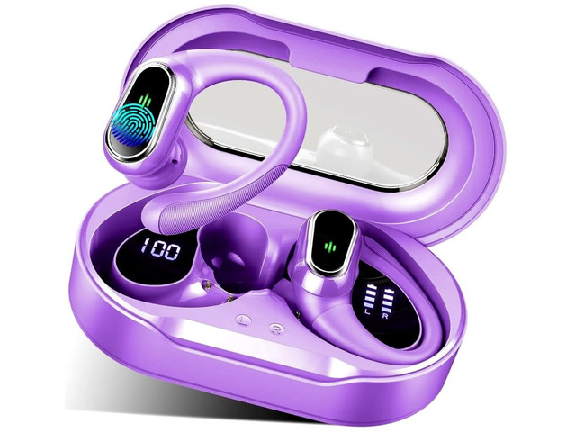 Wireless Earbuds, 2026 Bluetooth 5.4 Headphones, ENC Noise Canceling Mic 60Hrs+ Stereo Wireless Headphones, IP7 Waterproof Bluetooth Earbuds, Sport...