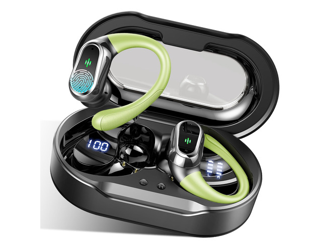 Wireless Earbuds, 2026 Bluetooth 5.4 Headphones Sport, Bluetooth Earbuds with ENC Noise Canceling Mic, 60H Stereo Wireless Headphones IP7...