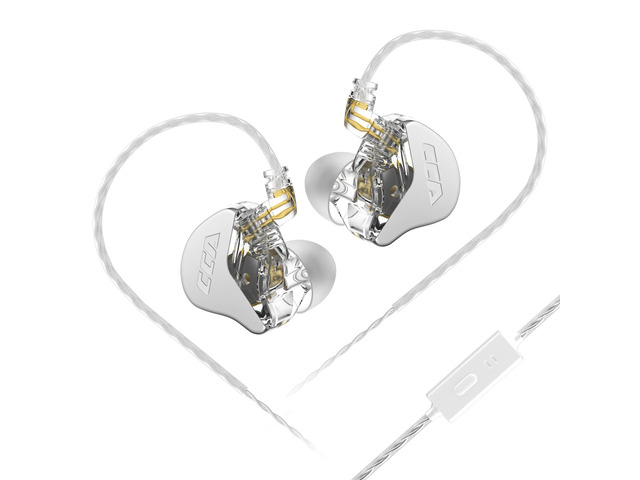CRA in Ear Monitor, Ultra-Thin Diaphragm Dynamic Driver IEM Earphones, Clear Sound & Deep Bass in Ear Headphones, Wired Gaming Earbuds with 2 Pin...
